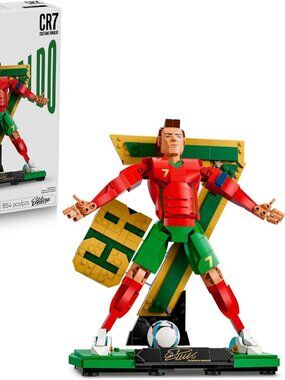 LEGO Editions Cristiano Ronaldo – Soccer Legend - Building Set for Boys & Girls